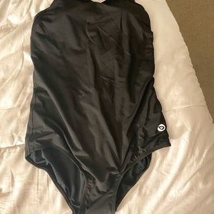 Black Swimsuit for Working out or Swim Team